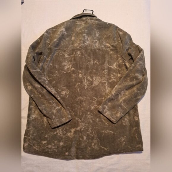 Gillz men's L microfibre snap front fleece light weight jacket, 3 pockets, NWT - Picture 6 of 6